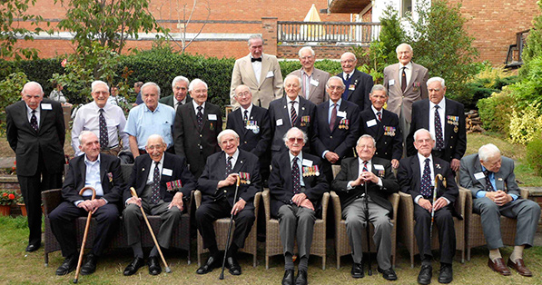 The veterans at the 2011 reunion.
